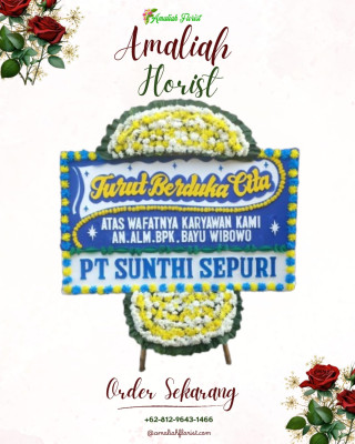 Papan Bunga Duka di Malifut